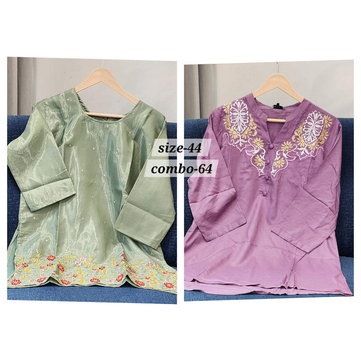 READY MADE SHORT TOP {SIZE- 44} COMBO - 64
