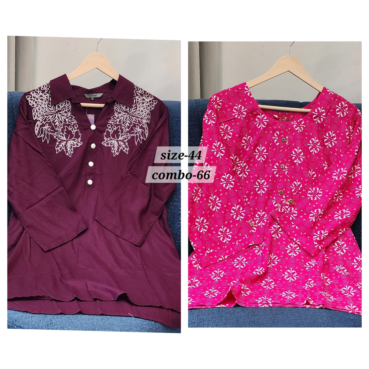 READY MADE SHORT TOP {SIZE- 44} COMBO - 66