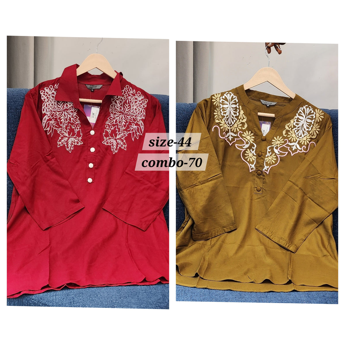 READY MADE SHORT TOP {SIZE- 44} COMBO - 70