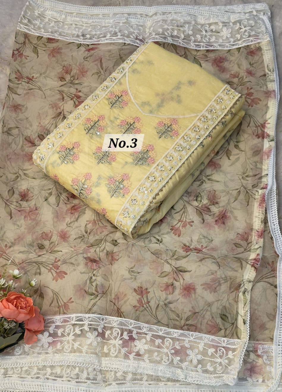 PREMIUM 3PC DRESS MATERIAL (No. 3)